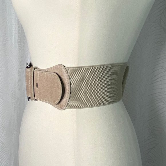 BEIGE WIDE BELT - Picture 4 of 4
